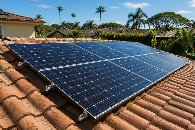 Installation de panneaux solaires à Romegoux